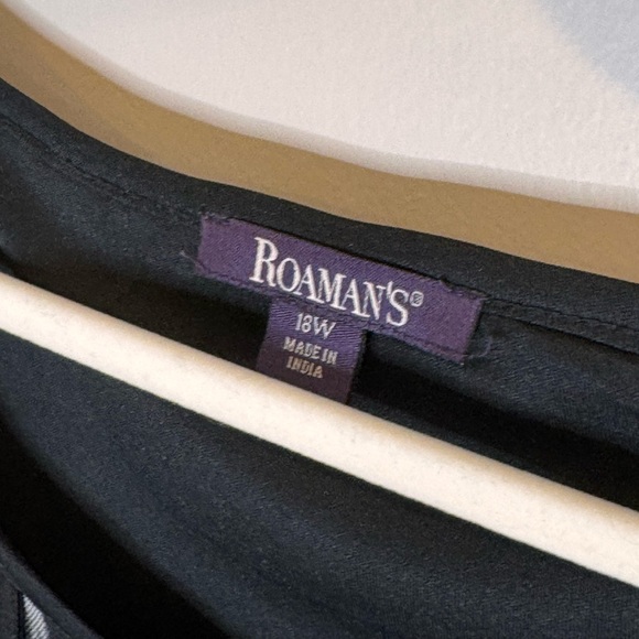 Roaman's Black and White Women’s dress, size 18 - Picture 3 of 5